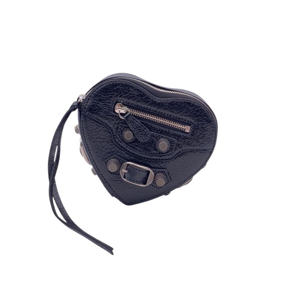 Balenciaga Leather Clutch Bag Le Cagole
